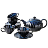 Blue Handcrafted Teapot Set - Fansee Australia