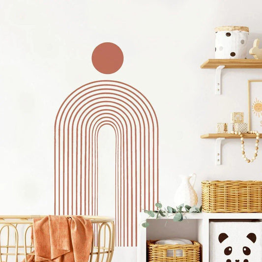 Boho Arch Peel And Stick Wall Stickers - Fansee Australia