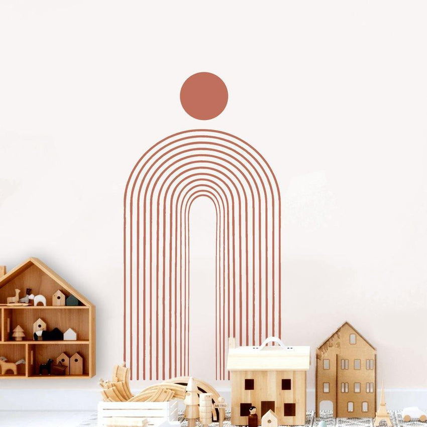 Boho Arch Peel And Stick Wall Stickers - Fansee Australia