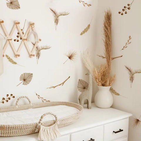 Boho Botanicals Removable Wall Stickers - Fansee Australia