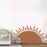 Boho Half Sun Removable Nursery Wall Sticker - Fansee Australia