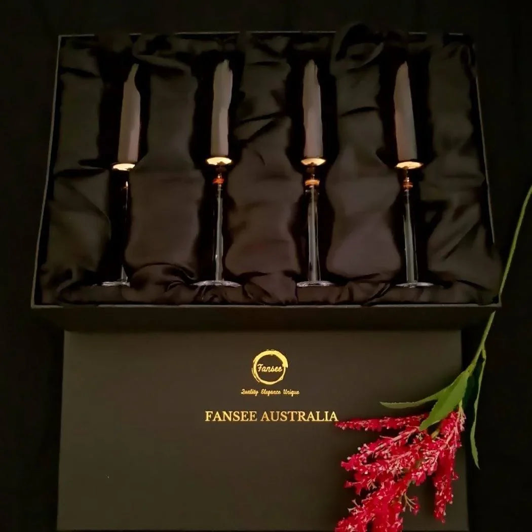 Champagne Glasses (Set of 4) - Fansee Australia
