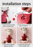 Chic Girl Toilet Roll Holder Green - Fansee Australia