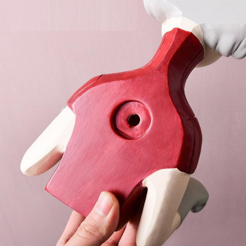 Chic Girl Toilet Roll Holder Red - Fansee Australia