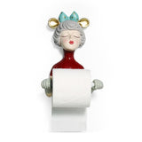Chic Girl Toilet Roll Holder Red - Fansee Australia