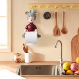 Chic Girl Toilet Roll Holder Red - Fansee Australia
