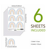 Colour Bend Wall Stickers For Nursery - Fansee Australia