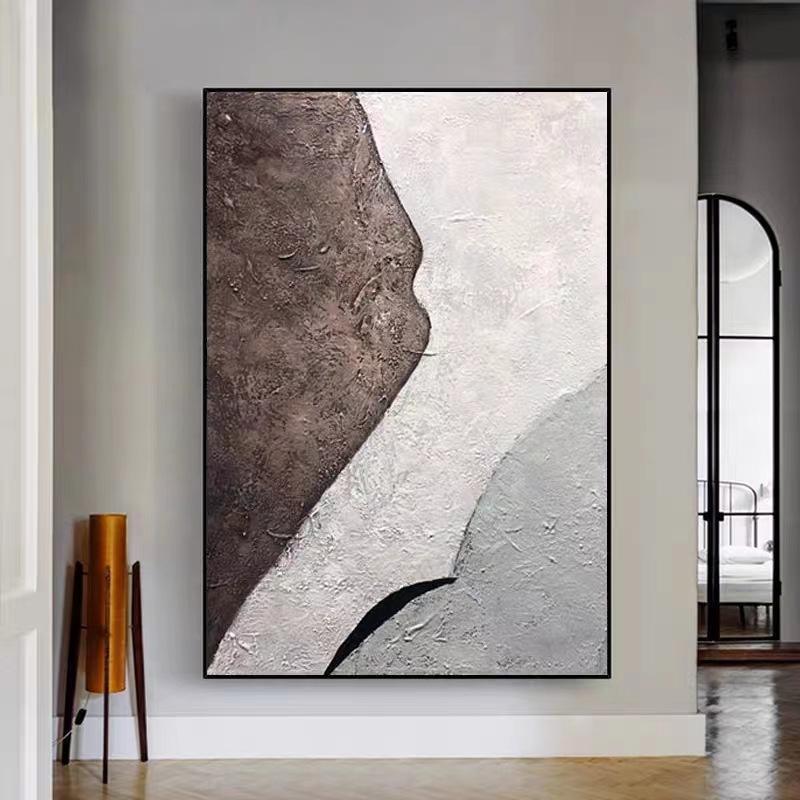 Contemporary Abstract Hand Painted Ready To Hang Oil Painting - Fansee Australia