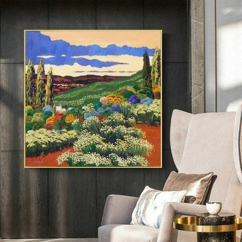 Country Side Diamond Painting Kit (50x50cm) - Fansee Australia