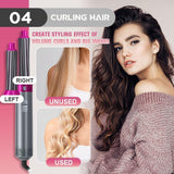 Creative Hair Dryer Straightener Curler & Brush Kit (5 in 1 Electrical Hair Styler) - Fansee Australia