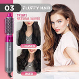 Creative Hair Dryer Straightener Curler & Brush Kit (5 in 1 Electrical Hair Styler) - Fansee Australia