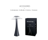 Crystal LED Table Lamp - Black - Fansee Australia