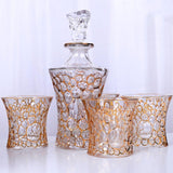 Crystal Whiskey Glasses - Queen (Whiskey Tumbler & Decanter Set) - Fansee Australia