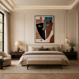 Cubist Reflections: Modern Abstract Art Painting - Fansee Australia