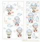 Cute Animals On Hot Air Balloons Wall Stickers - Fansee Australia