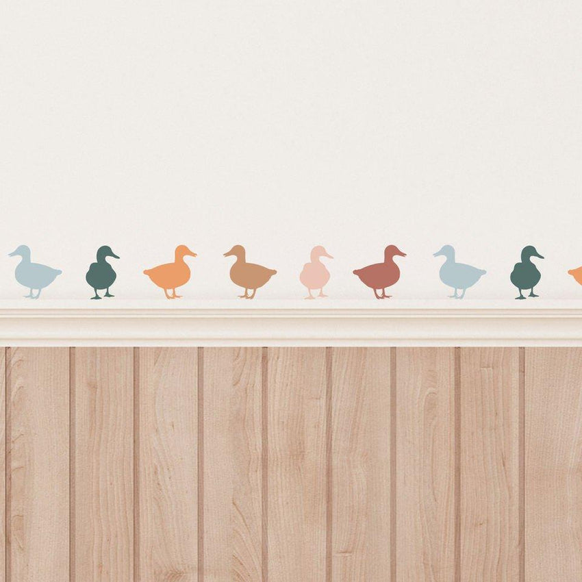 Cute Ducks Self - Adhesive Wall Stickers - Fansee Australia