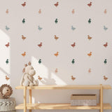 Cute Ducks Self-Adhesive Wall Stickers - Fansee Australia
