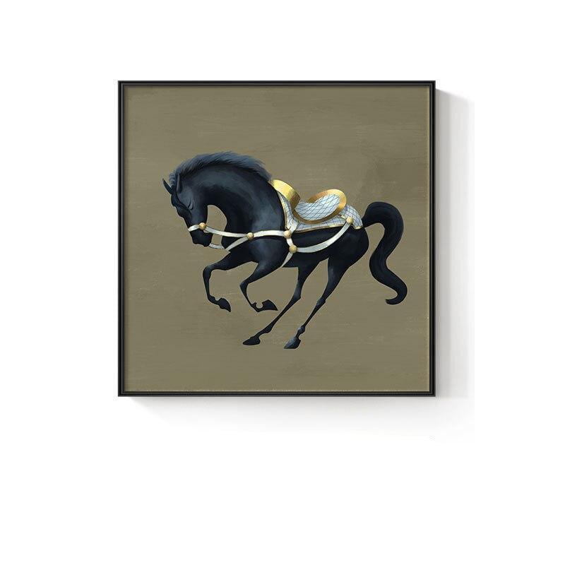 Dancing Horse Prints on Canvas - Fansee Australia