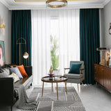 Deluxe Blackout Velvet Ready To Hang Curtains - Fansee Australia