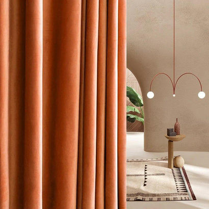 Deluxe Blackout Velvet Ready To Hang Curtains - Fansee Australia