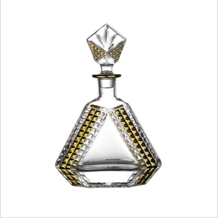 Deluxe Whiskey Decanter and Glasses Set Gift Box - Fansee Australia
