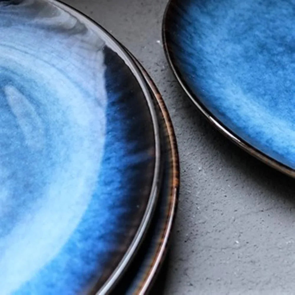 Dinner Plates - Cosmic Down Medium (23 cm 4 Piece Dinner Plate Set) - Fansee Australia