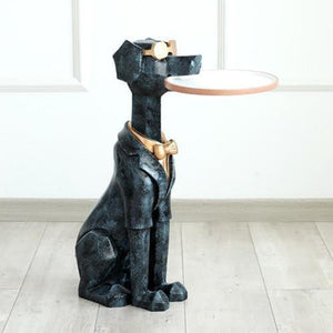 Doberman Dog Sculpture Tray - Fansee Australia