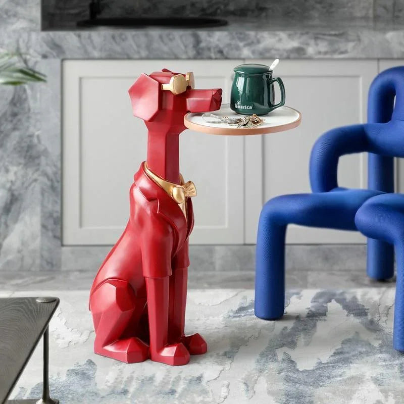 Doberman Dog Sculpture Tray - Fansee Australia