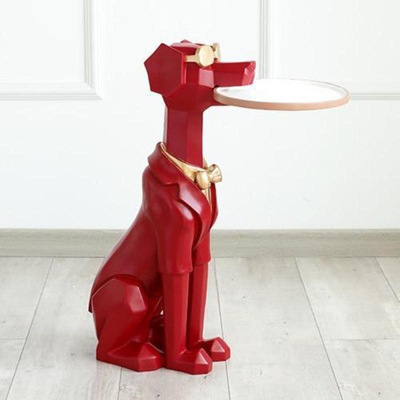 Doberman Dog Sculpture Tray - Fansee Australia