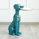 Doberman Dog Sculpture Tray - Fansee Australia