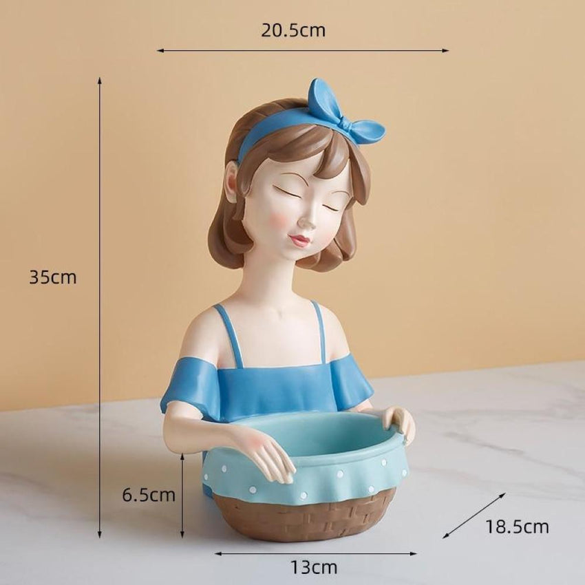 Dreaming Girl Decorative Storage Box & Tray - Fansee Australia