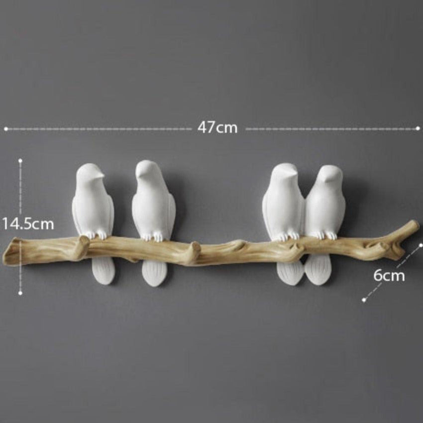 Elegant Bird Wall Hanger Wall Hook - Fansee Australia