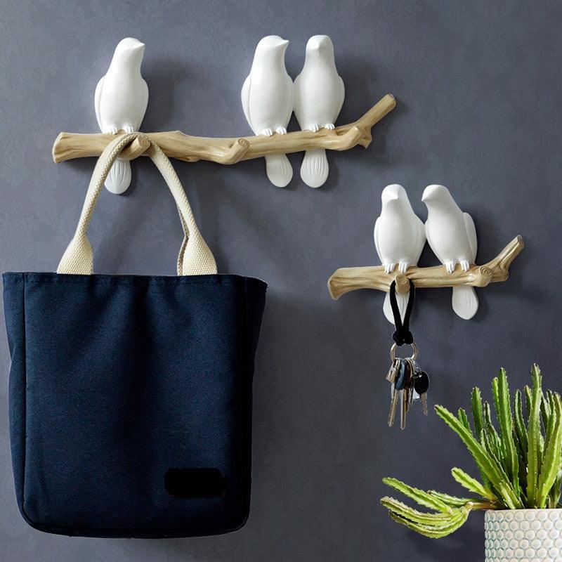 Elegant Bird Wall Hanger Wall Hook - Fansee Australia