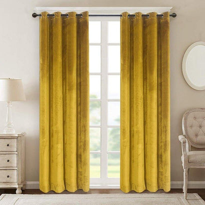 Elegant Blackout Velvet Ready To Hang Curtains - Fansee Australia