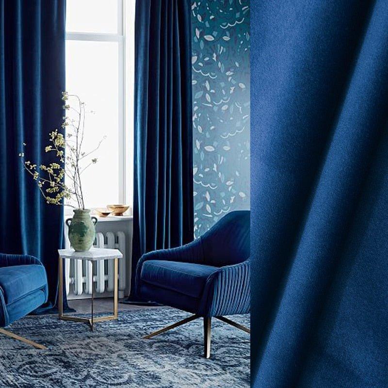 Elegant Blackout Velvet Ready To Hang Curtains - Fansee Australia
