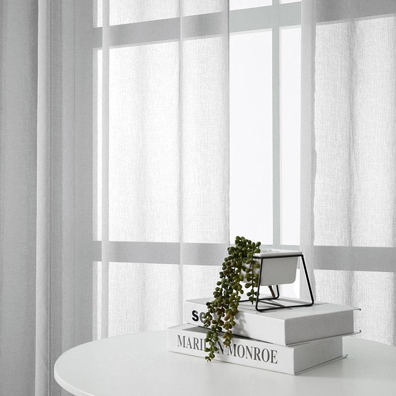 Elegant Ready Made Sheer Curtains - Fansee Australia