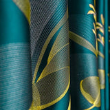 Embroidered Lavish Velvel Blackout Curtains - Fansee Australia