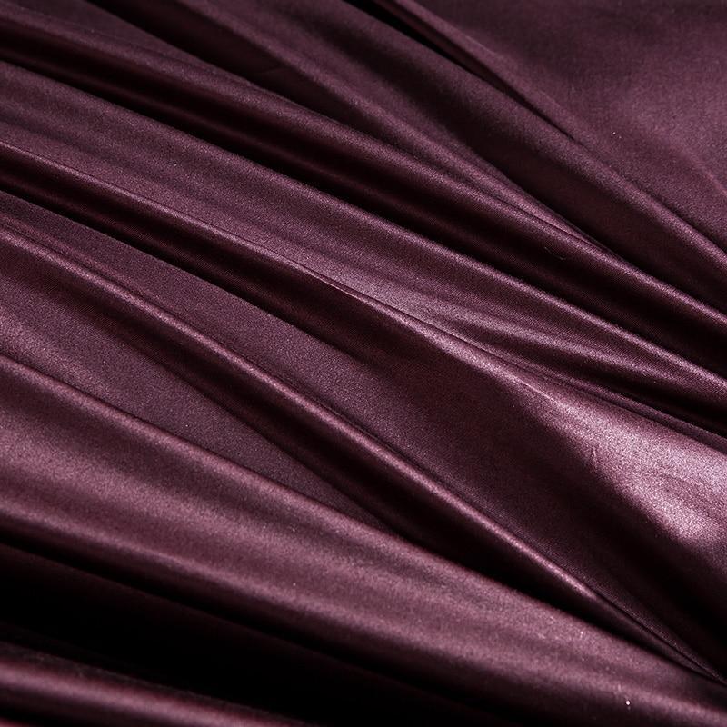 Embroidery Bed Sheet Set - PURPLE - Fansee Australia
