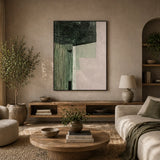 Minimalist Abstract Hand Painted Ready To Hang Oil Painting - Fansee Australia