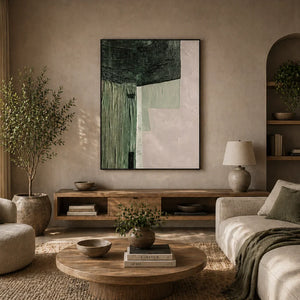 Minimalist Abstract Hand Painted Ready To Hang Oil Painting - Fansee Australia