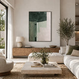 Minimalist Abstract Hand Painted Ready To Hang Oil Painting - Fansee Australia