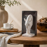 Equestrian Grace Horse Bookends – Rustic White Decorative Book Holders