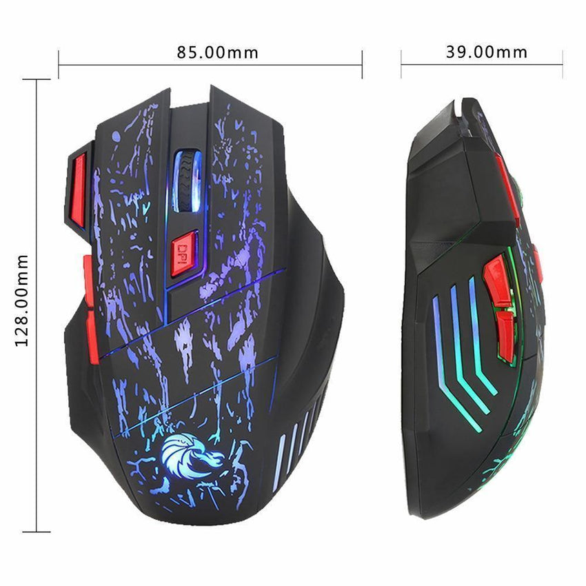 Ergonomic Gaming Keyboard And Mouse Combo - Fansee Australia