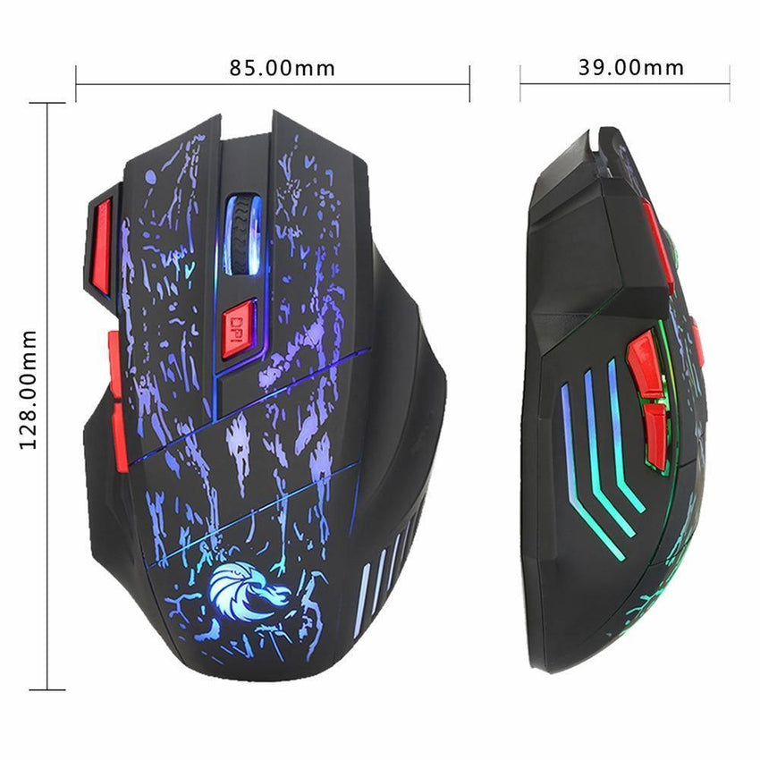 Ergonomic Keyboard And Mouse Gaming Combo - Fansee Australia