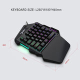 Ergonomic Keyboard And Mouse Gaming Combo - Fansee Australia