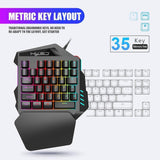 Ergonomic Keyboard And Mouse Gaming Combo - Fansee Australia