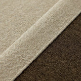 Étoffe Luxe Chenille Curtain Panel – Cream Beige Room-Darkening Drapery