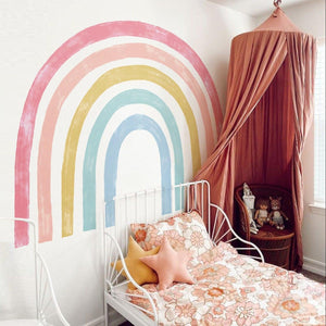 Extra Large Fabric Multicoloured Rainbow Wall Stickers - Fansee Australia