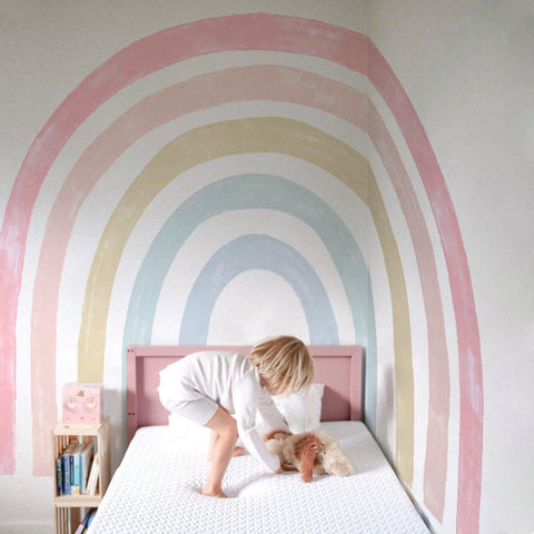 Extra Large Fabric Spectacular Rainbow Wall Stickers - Fansee Australia