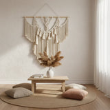 Extra Large Handmade Bohemian Macrame Tassel Wall Hanging